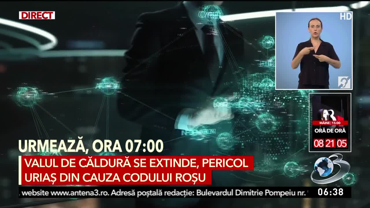 Știri ora 06:00