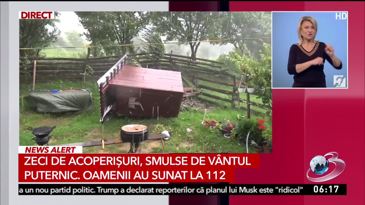 Știri ora 06:00