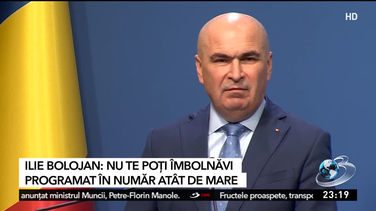 Știri ora 23:00