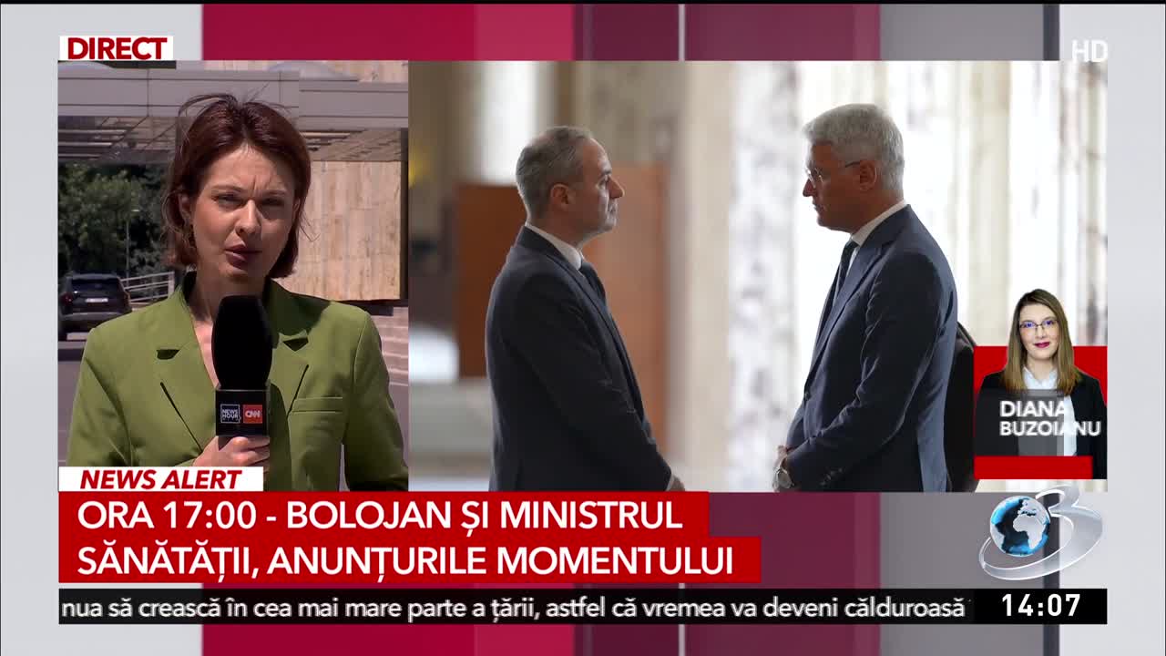 Știri ora 14:00