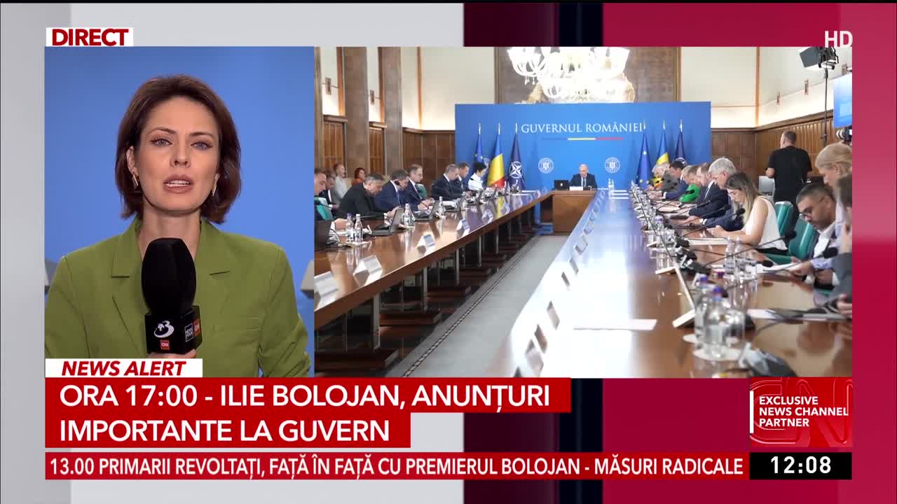 Știri ora 12:00