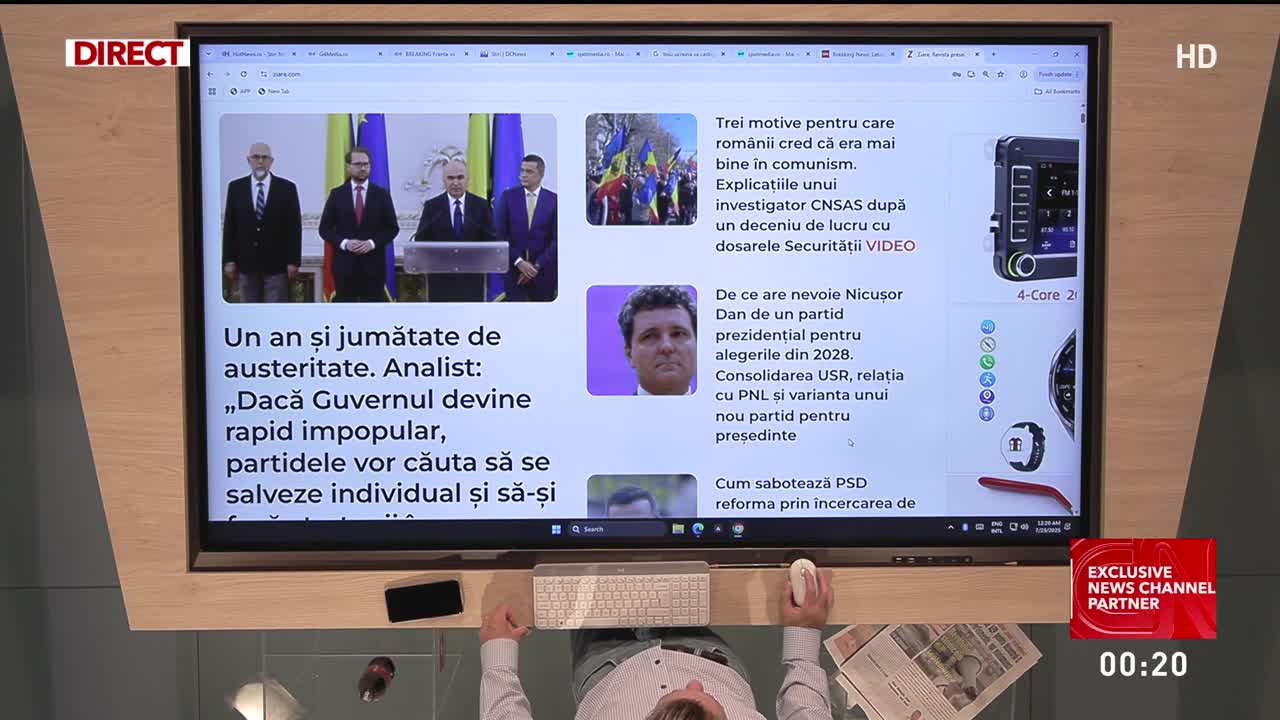 În gura presei