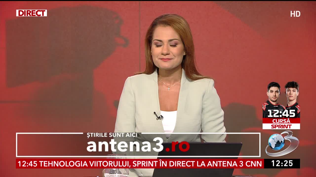 Știri ora 12:00