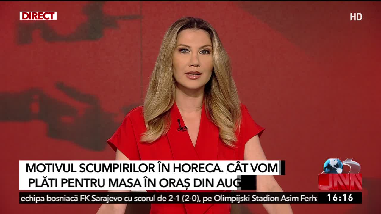 Știri ora 16:00