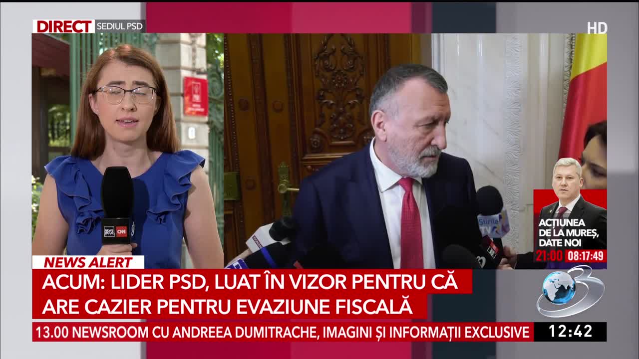 Stiri ora 12:00
