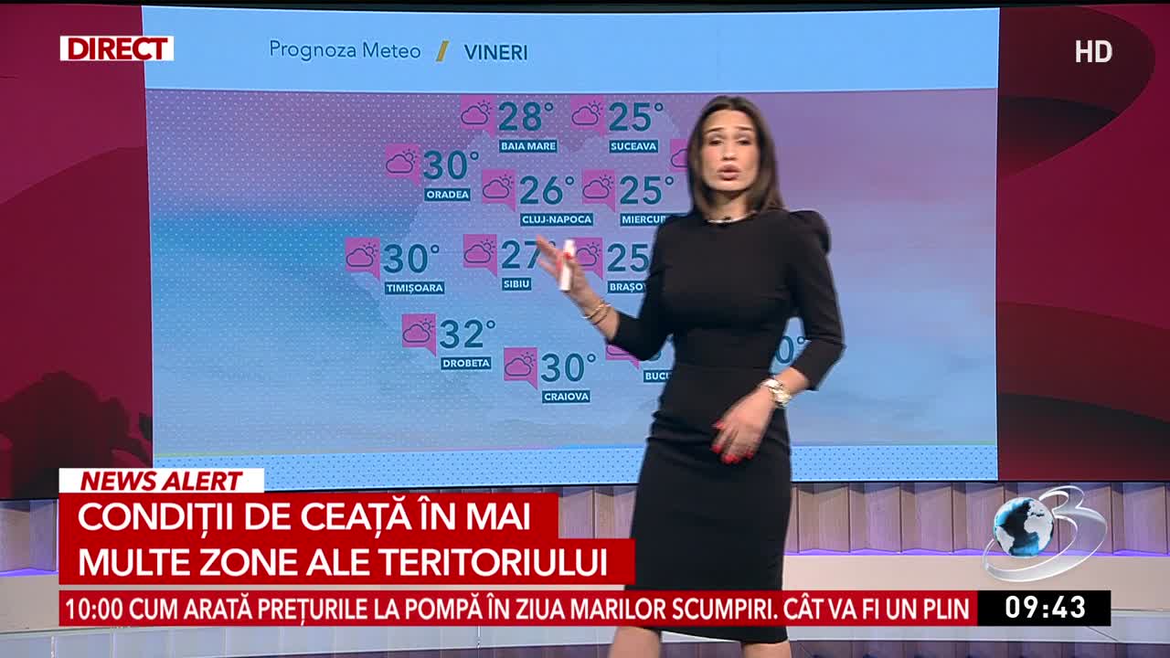 Știri ora 09:00
