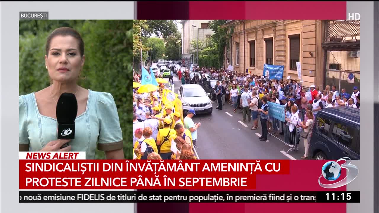 Știri ora 11:00