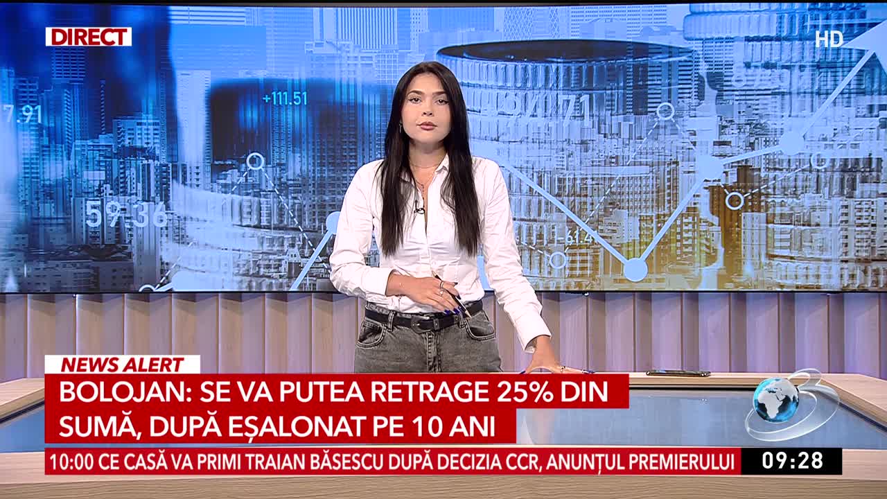 Stiri ora 09:00