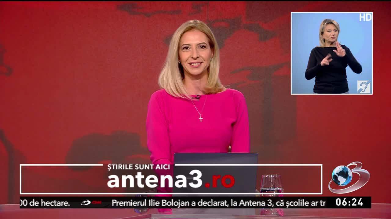Știri ora 06:00