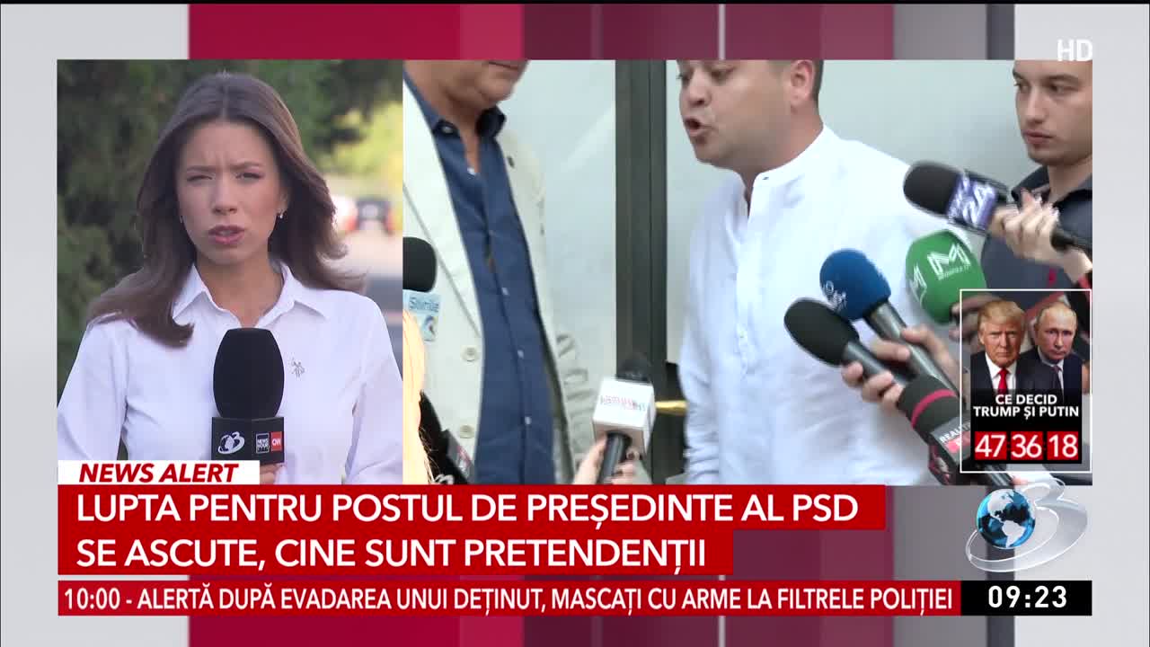 Stiri ora 09:00