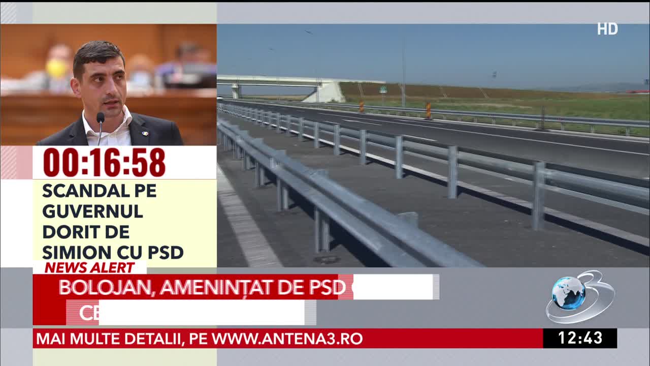 Stiri ora 12:00