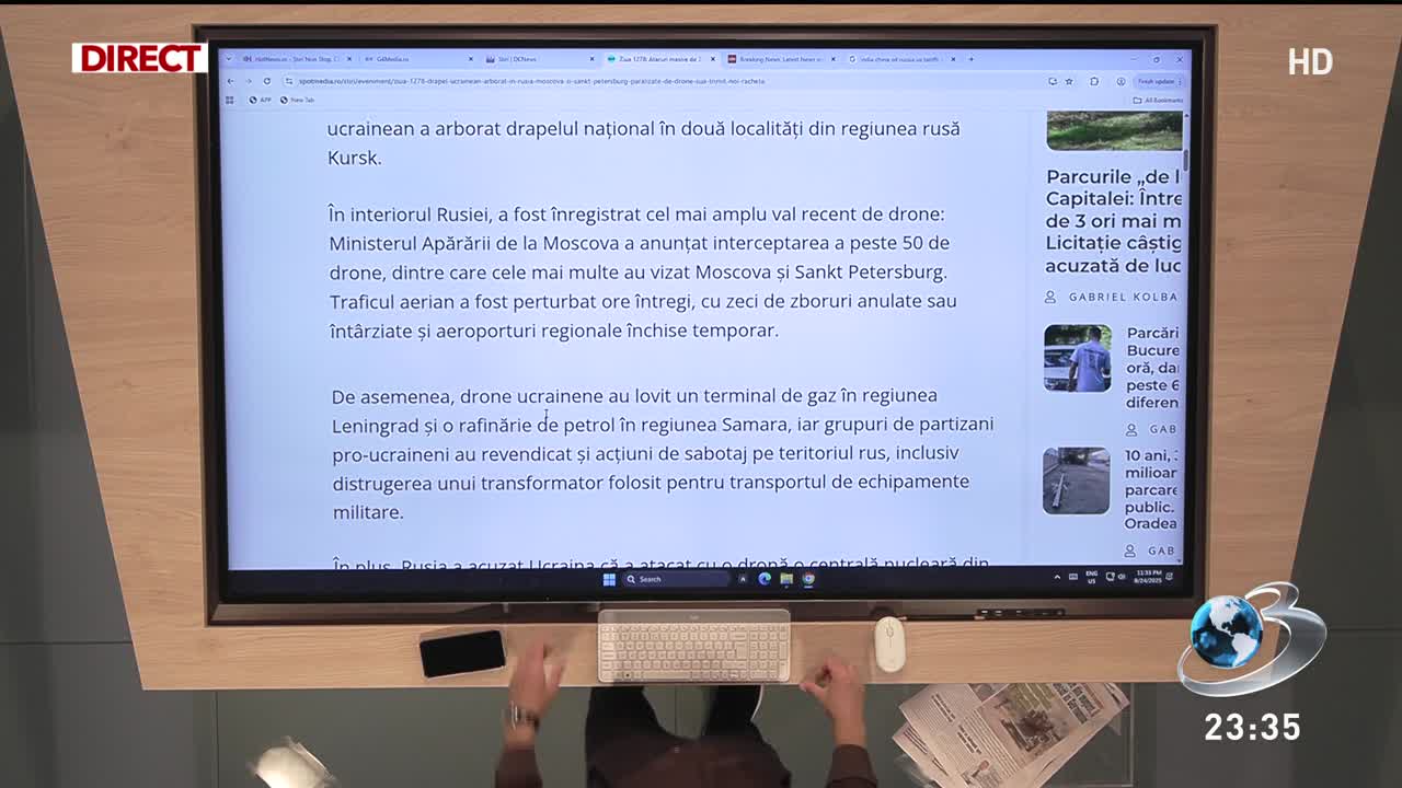 În gura presei