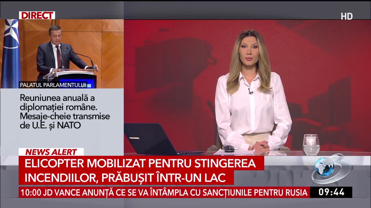 Știri ora 09:00