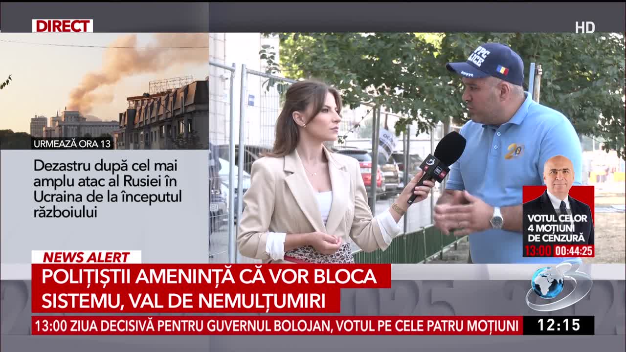 Știri ora 12:00