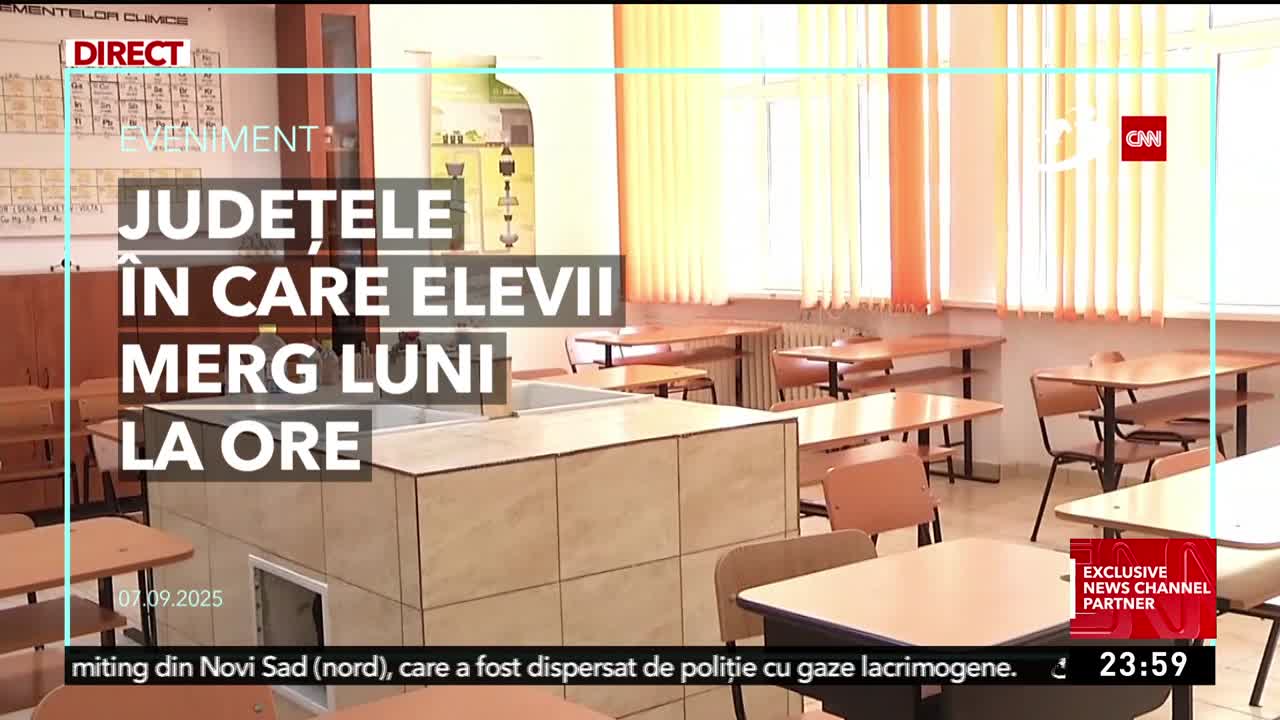 Știri ora 24:00