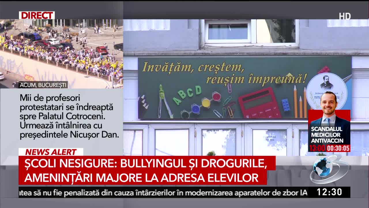 Știri ora 12:00