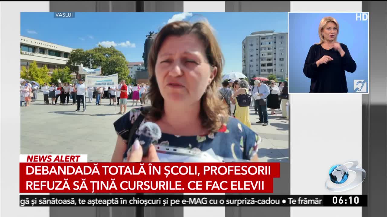 Știri ora 06:00