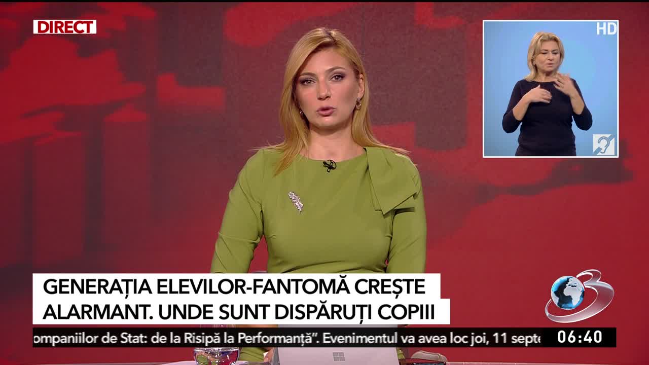 Știri ora 06:00