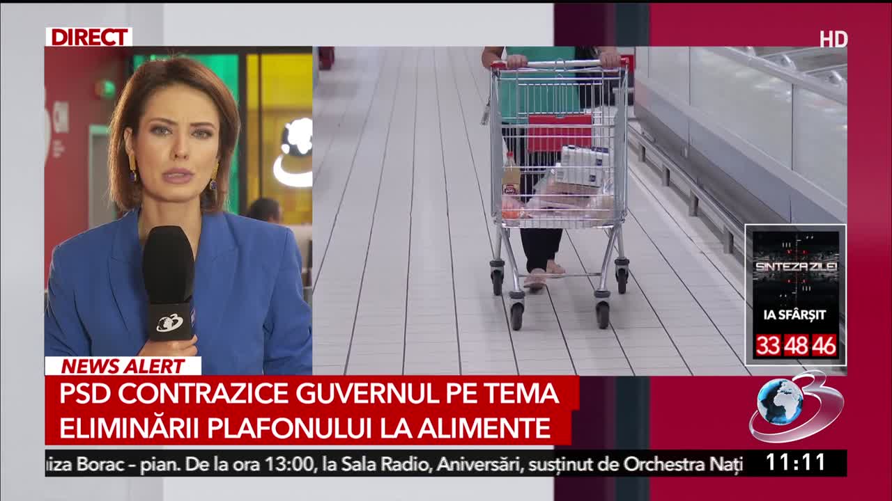 Știri ora 11:00