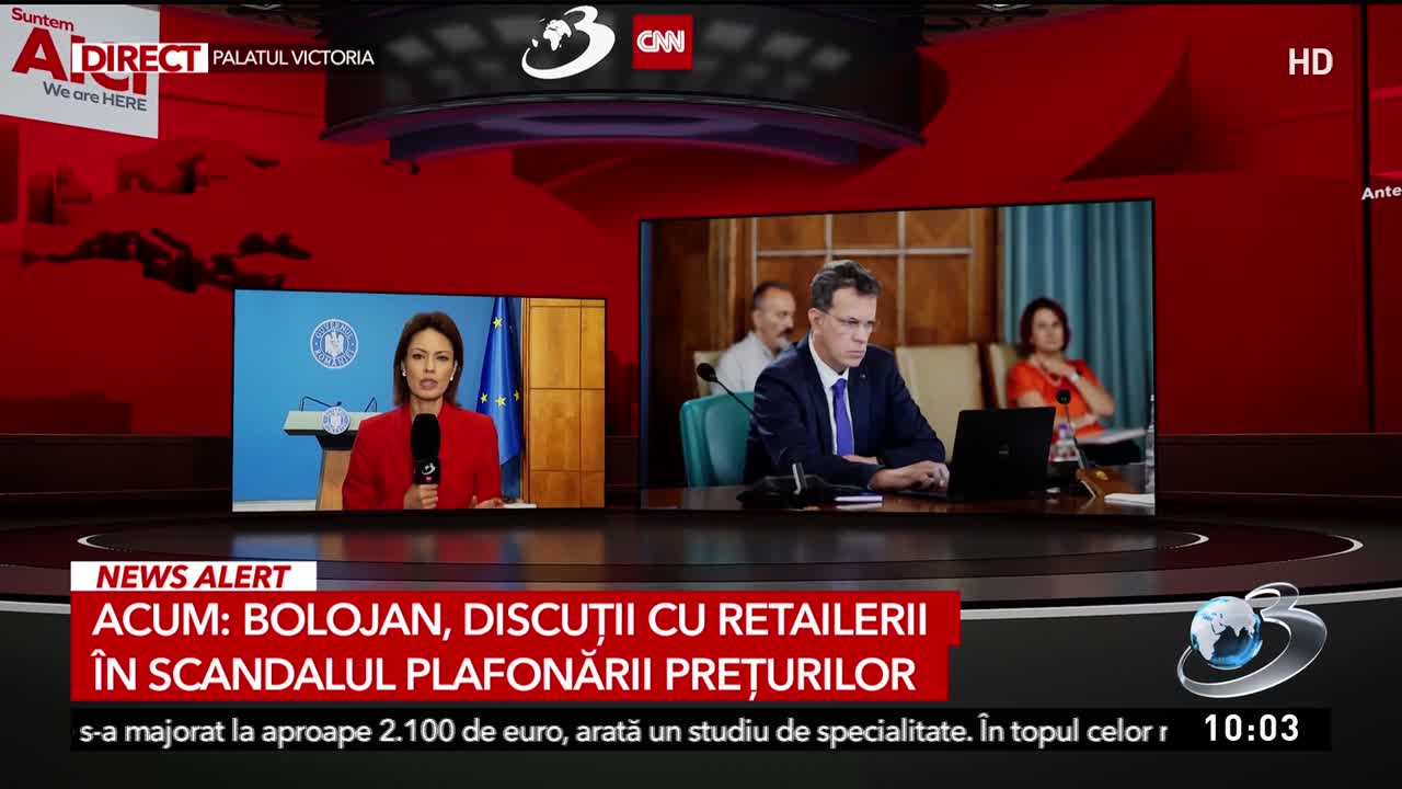 Stiri ora 10:00