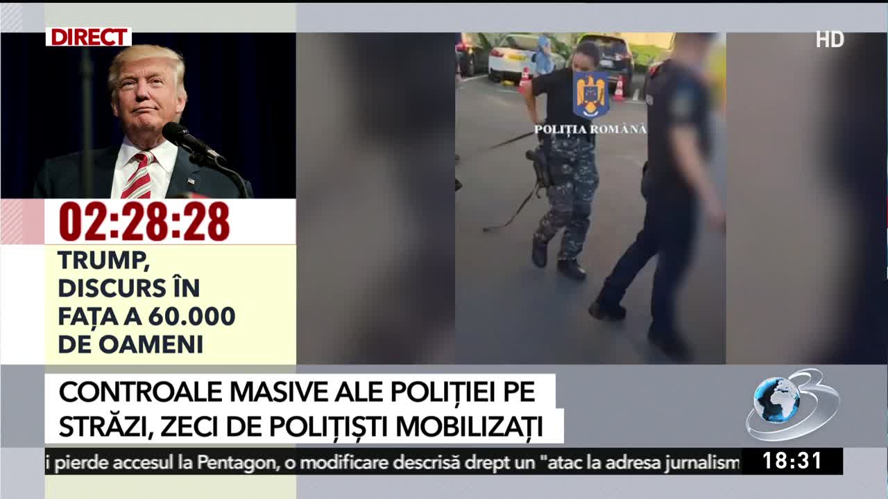 Știri ora 18:00
