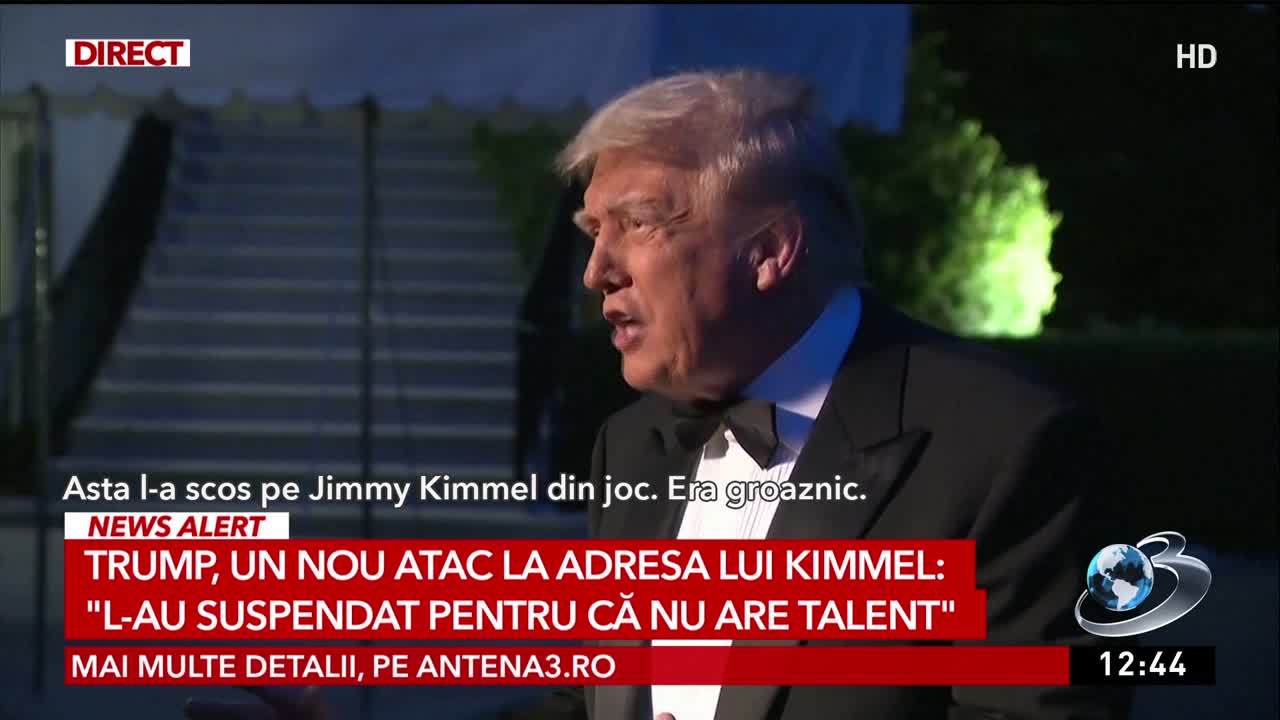 Știri ora 12:00