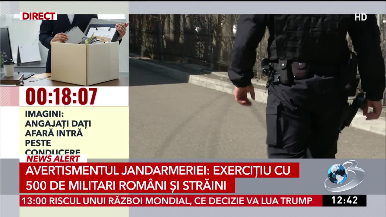 Știri ora 12:00