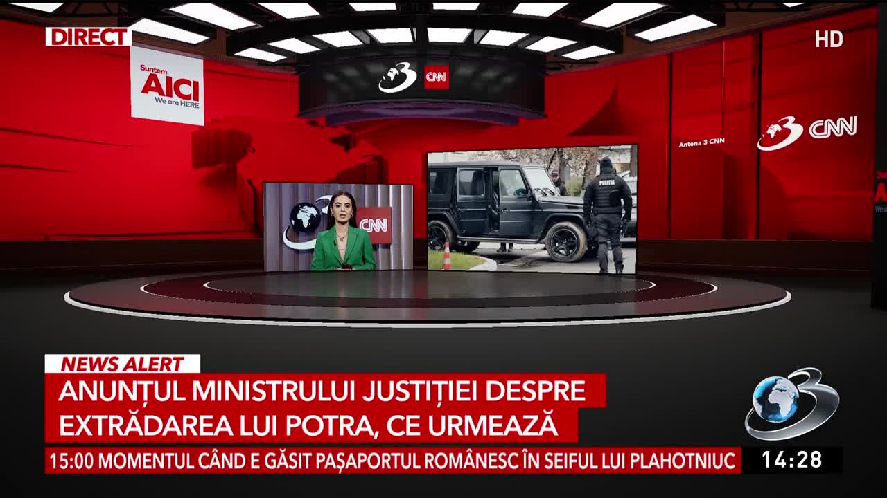 Știri ora 14:00