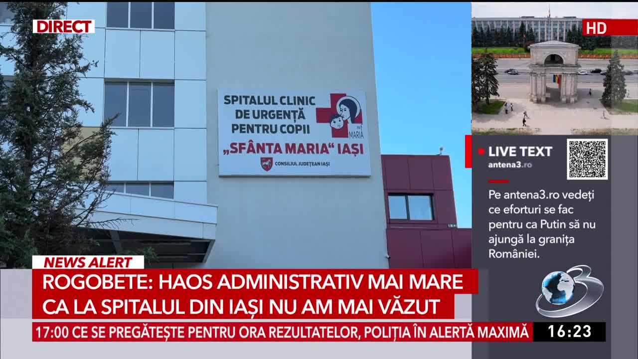 Știri ora 16:00