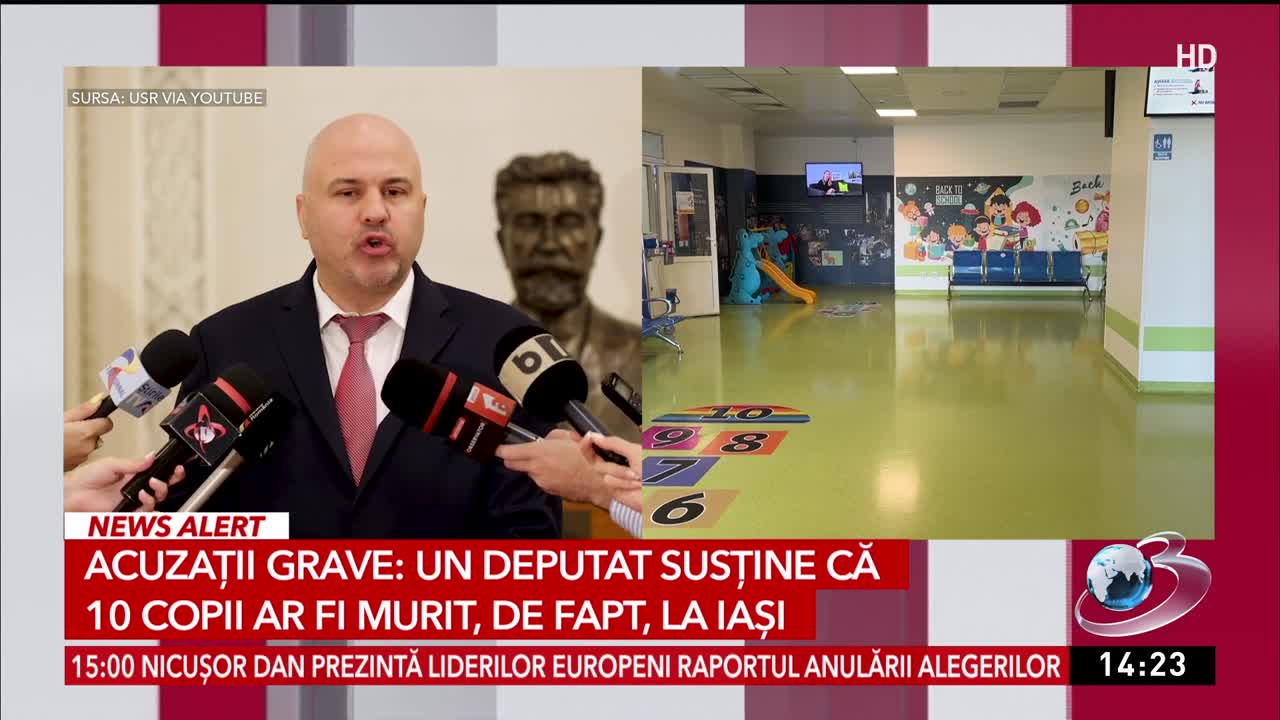 Știri ora 14:00