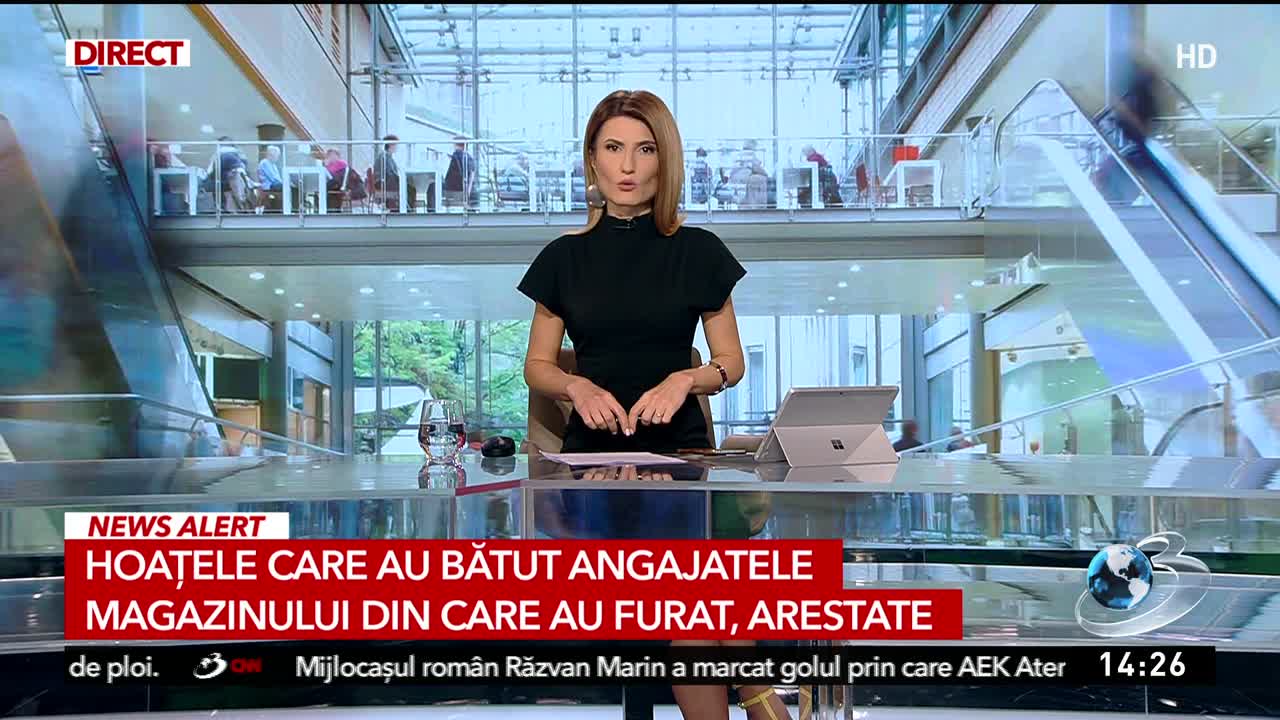 Știri ora 14:00