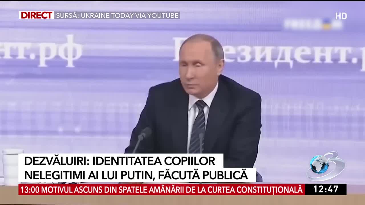 Știri ora 12:00