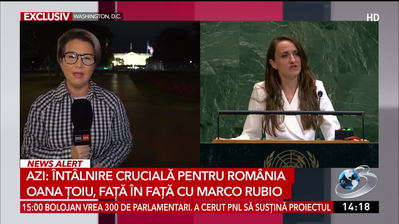 Știri ora 14:00
