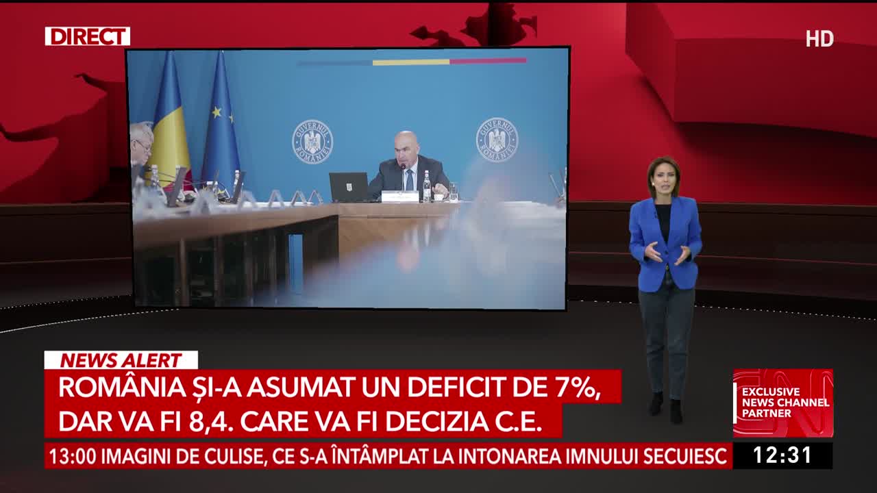 Știri ora 12:00