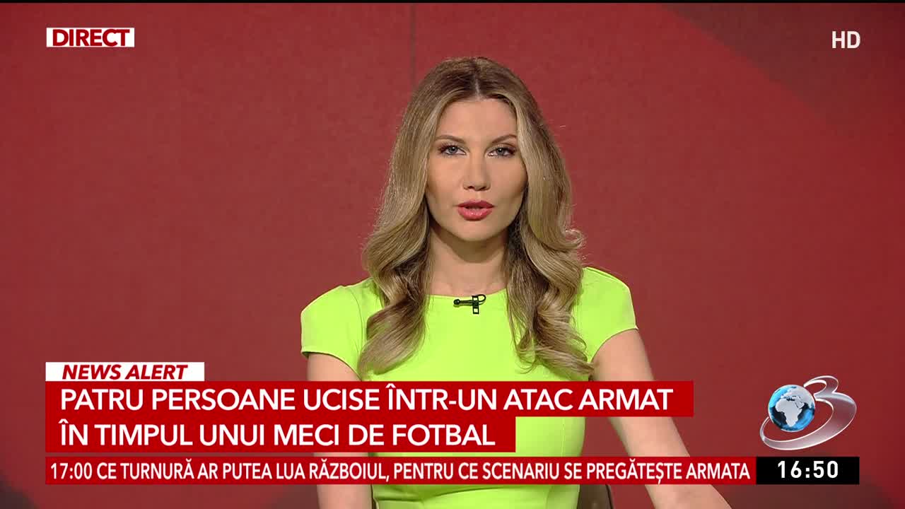 Știri ora 16:00