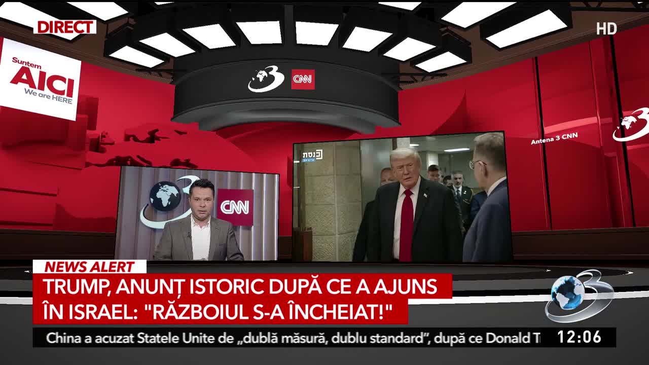 Știri ora 12:00