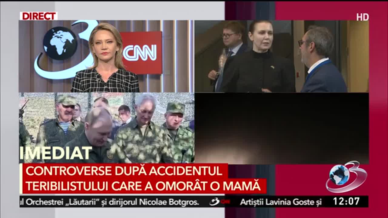 Știri ora 12:00