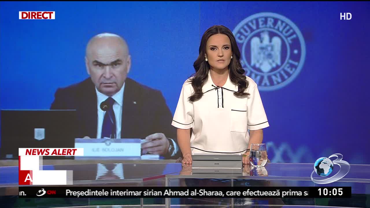 Știri ora 10:00