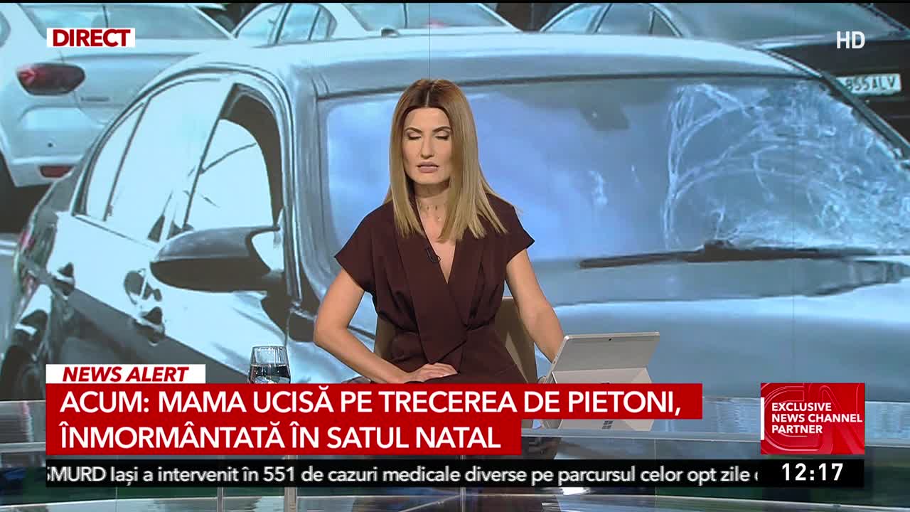Știri ora 12:00