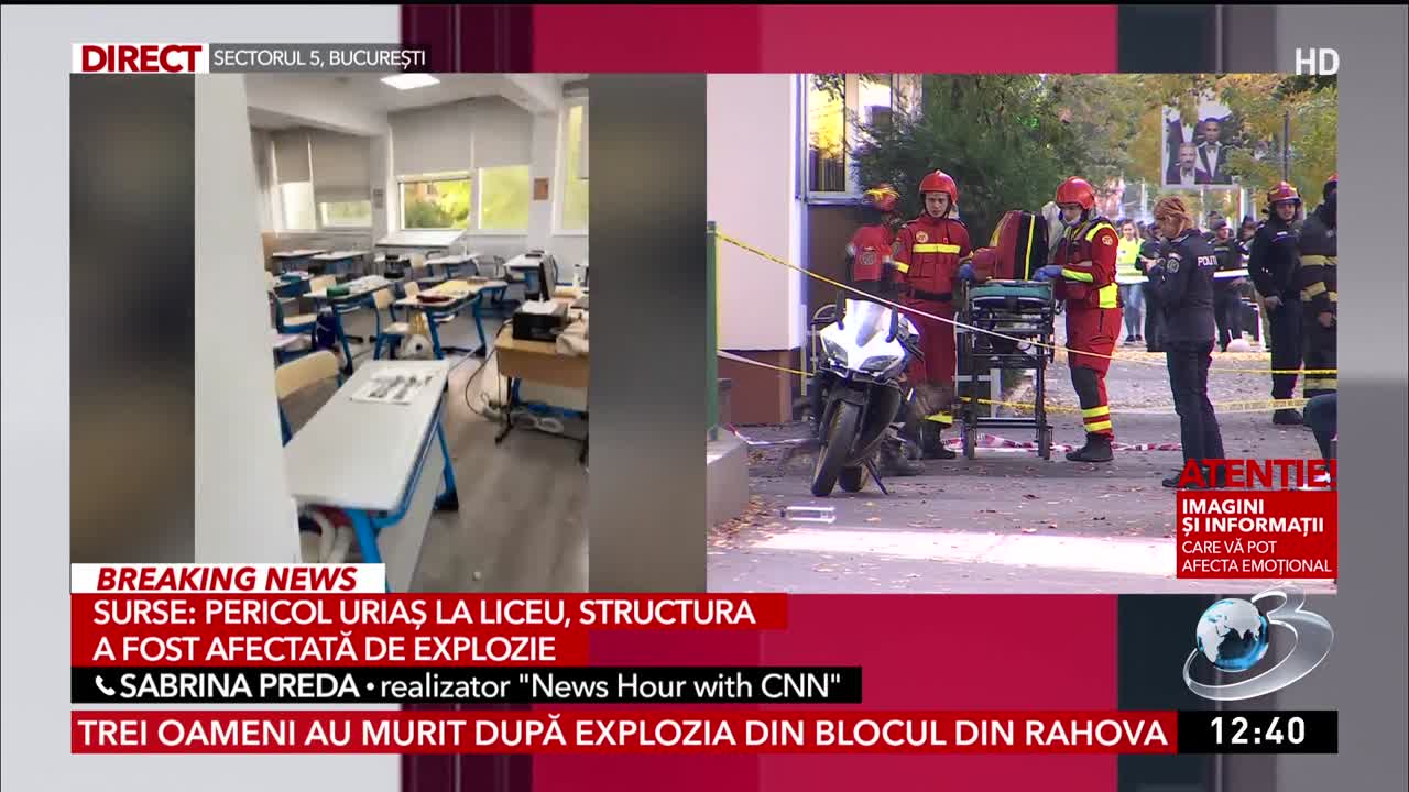 Știri ora 12:00