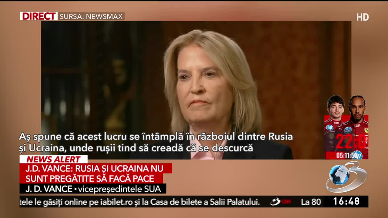 Știri ora 16:00