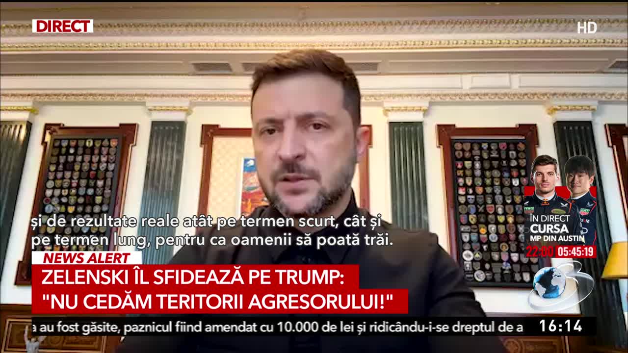 Știri ora 16:00