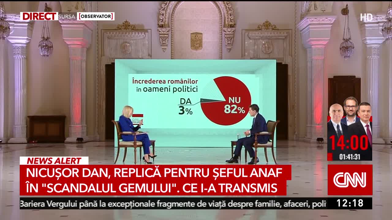 Știri ora 12:00