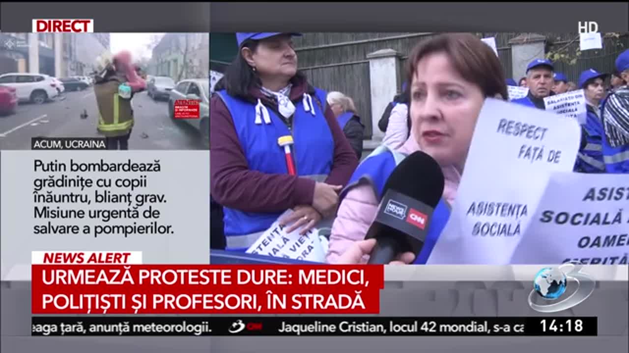 Știri ora 14:00