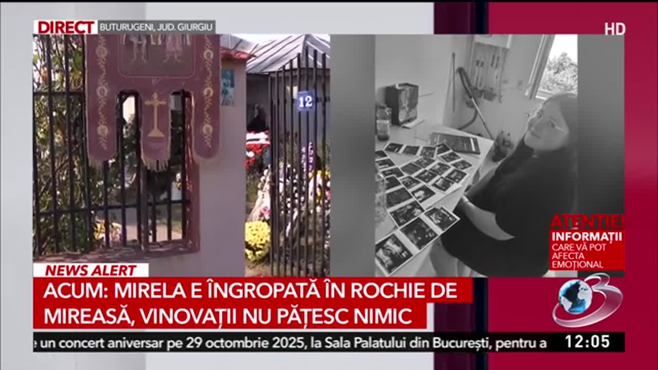 Știri ora 12:00