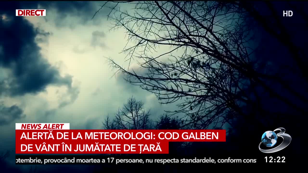 Știri ora 12:00