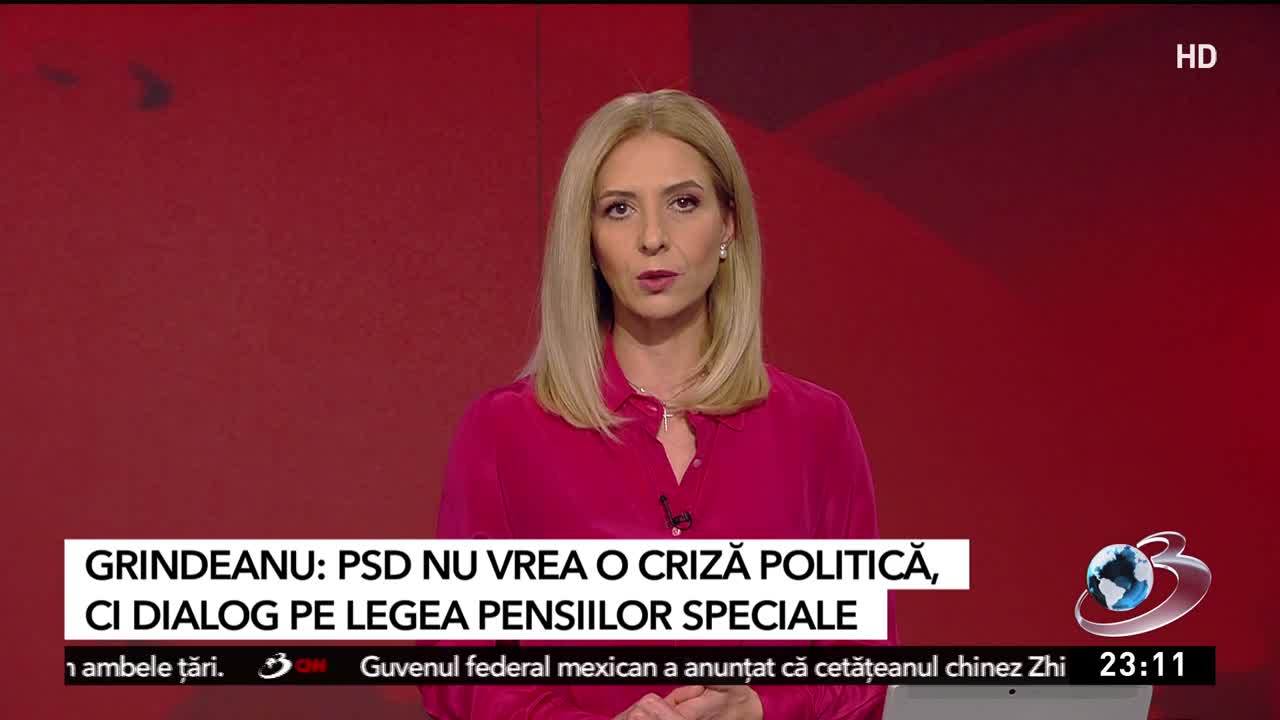 Știri ora 23:00