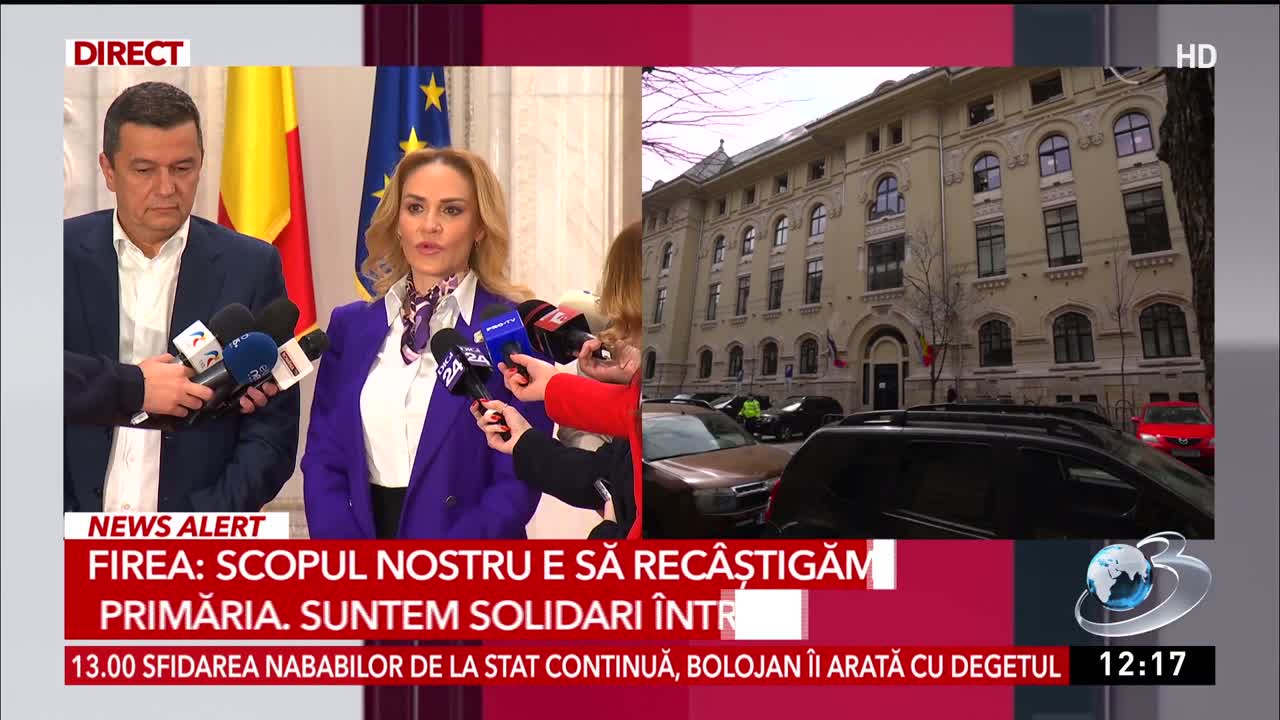 Știri ora 12:00