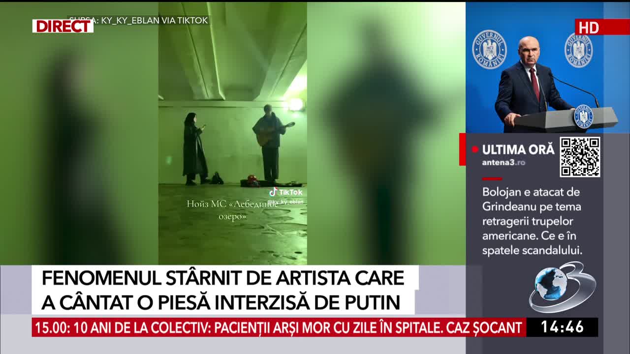 Știri ora 14:00