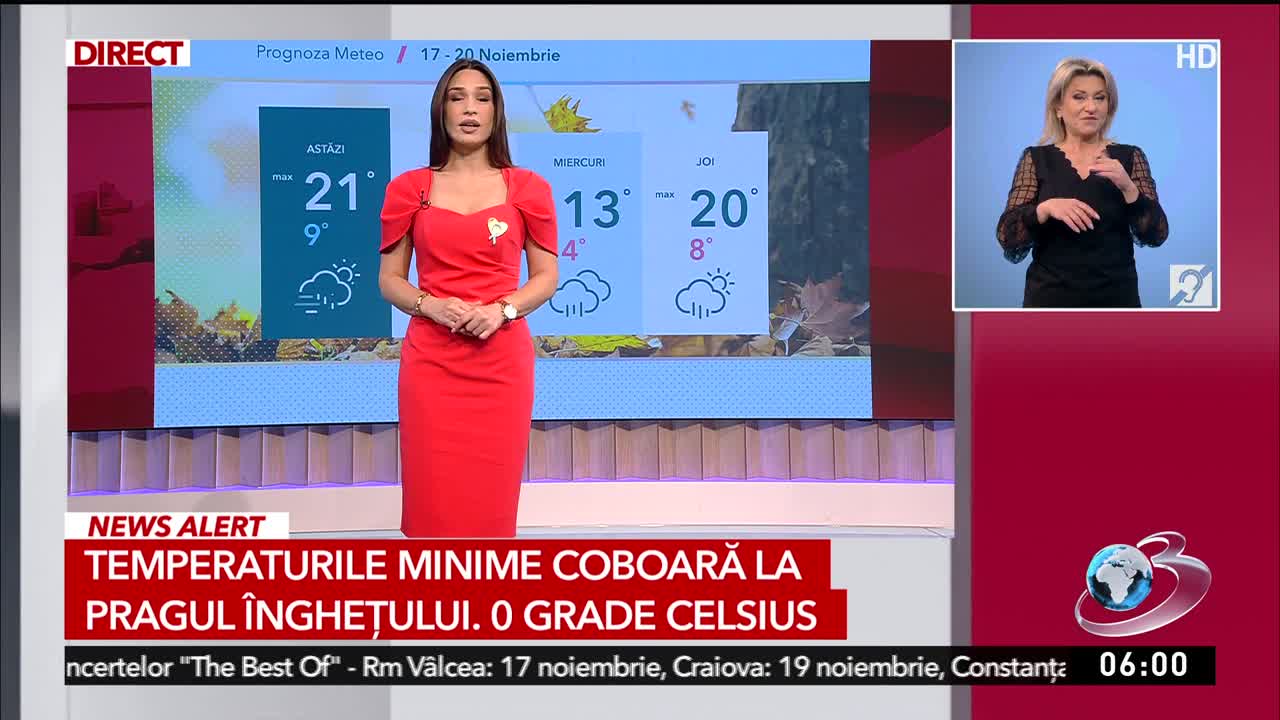 Știri ora 06:00